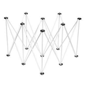 4' x 4' Quarter-Round Platform Base (2' H)