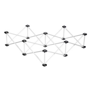 4' x 4' Quarter-Round Platform Base (8" H)