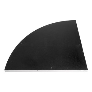 3' x 3' Quarter-Round Stage Platform - Tuffcoat Deck