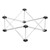 3' x 3' Triangle Platform Base (8" H)