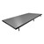 101 Series Stage Panel w/ Industrial Finish Deck (8' L x 4' D x 8" H)