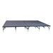 101 Series Stage System Package w/ Carpet Deck (16' L x 12' D x 24" or 32" H)
