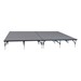 101 Series Stage System Package w/ Industrial Deck (16' L x 12' D x 24' or 32" H)