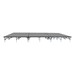 101 Series Stage System Package w/ Industrial Deck (24' L x 12' D x 24' or 32" H)