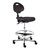 840 Series Self-Skin Lab Chair - Aluminum Base w/ Toecaps