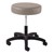 930 Series Exam Stool w/ Swivel Adjustment - Black Composite Base - Putty vinyl