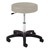 960 Series Exam Stool w/ Single-Lever Adjustment - Black Composite Base - Pearl vinyl