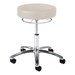 990 Series Exam Stool w/ 360 Degree Hand Ring Adjustment - Shown w/ polished chrome base