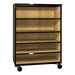 Mobile Storage Cabinet w/out Doors - Reinforced Frame