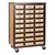 Nine-Shelf Storage Cabinet w/out Doors - Reinforced Frame
