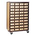 10-Shelf Storage Cabinet w/out Doors - Standard Frame<br>Shown w/ optional tote trays