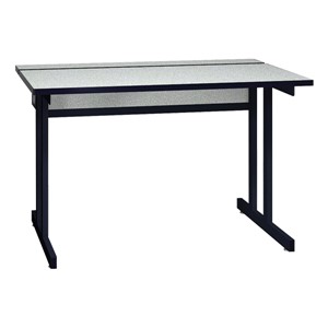 Double Pedestal Base Computer Table