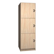 Three-Compartment Instrument Lockers
