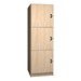 Three-Compartment Instrument Lockers