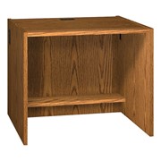 Glacier Series Modular Circulation Desk Shell
