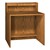 Glacier Series Modular Circulation Desk Shell w/ Riser (36" W x 30" D x 42 1/8" H)