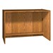 Glacier Series Modular Circulation Desk Shell (60" W x 30" D x 39 5/8" H)