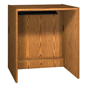 Glacier Series Modular Circulation Book Return Shell (36" W x 30" D x 39 5/8" H)