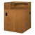 Glacier Series Modular Circulation Corner Desk - Square Unit w/ Riser (30" W x 31 1/8" D x 49 3/4" H)