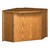 Glacier Series Modular Circulation Corner Desk - Radius Unit (51 3/8" W x 36 3/8" D x 32 1/8" H)