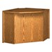 Glacier Series Modular Circulation Corner Desk - Radius Unit (51 3/8" W x 36 3/8" D x 32 1/8" H)