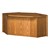 Glacier Series Modular Circulation Corner Desk - Angled Unit (69 1/4" W x 49" D x 30" H)