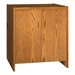 Glacier Series Modular Circulation Adjustable Shelf Unit w/ Doors (36" W x 30" D x 39 5/8" H)