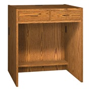 Glacier Series Modular Circulation Two-Drawer Cabinet