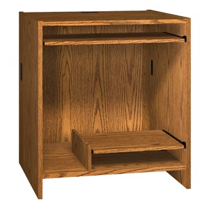 Glacier Series Modular Circulation Tower Workstation (36" W x 30 1/8" D x 39 5/8" H)