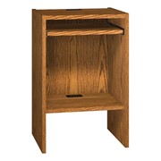 Glacier Series Stand-Up Computer Carrel