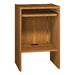 Glacier Series Stand-Up Computer Carrel