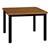Glacier Series Square Library Table (36" W x 36" L x 25" H)