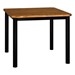 Glacier Series Square Library Table (36" W x 36" L x 29" H)