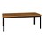 Glacier Series Rectangle Library Table (36" W x 72" L x 25" H)