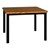 Glacier Series Square Library Table (42" W x 42" L x 29" H)