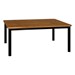 Glacier Series Rectangle Library Table