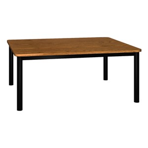 Glacier Series Rectangle Library Table (48" W x 60" L x 25" H)