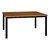 Glacier Series Rectangle Library Table (48" W x 60" L x 29" H)