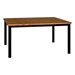 Glacier Series Rectangle Library Table (48" W x 60" L x 29" H)