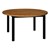 Glacier Series Round Library Table (48" Diameter x 25" H)