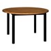 Glacier Series Round Library Table (48" Diameter x 29" H)