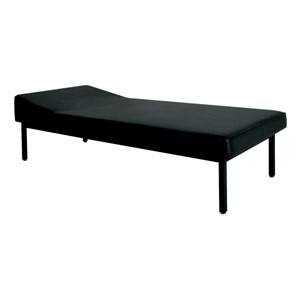 First Aid Recovery Cot w/ Headrest<br>Shown in Black