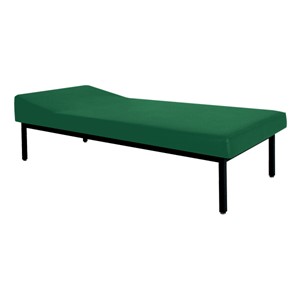 First Aid Recovery Cot w/ Headrest<br>Shown in Forest Green