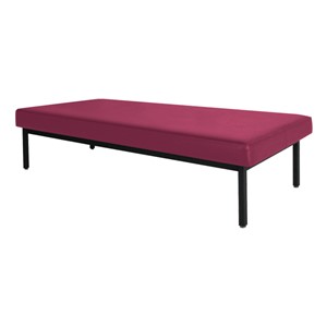 First Aid Recovery Cot<br>Shown in Burgundy
