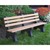 Comfort Park Avenue Recycled Plastic Outdoor Bench