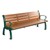 Heritage Recycled Plastic Outdoor Bench (6' L)
