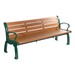 Heritage Recycled Plastic Outdoor Bench (6' L)