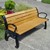 Heritage Recycled Plastic Outdoor Bench (6' L)
