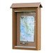 Small Recycled Plastic Outdoor Message Center