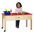 Sensory Sand & Water Table w/ One Tub & Lid (22" W x 42" L x 24" H) - Accessories not included